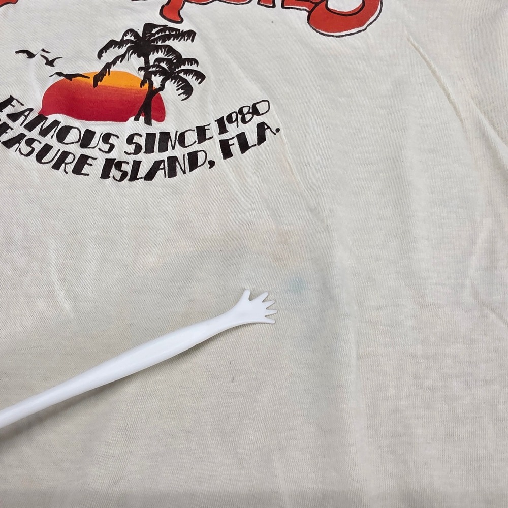 Vintage Sneaky Pete's Treasure Island Florida T Shirt Belton Single Stitch Large - Picture 6 of 10